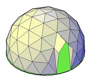 3D-Kuppel