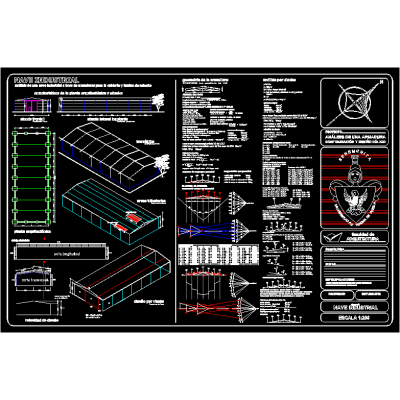 Nave industrial - calculo