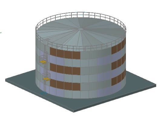 3D-Reservoirtank