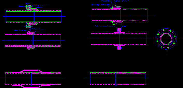 Autocad blocks - channel connection