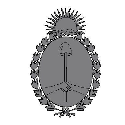 Argentine Coat of Arms in 3D