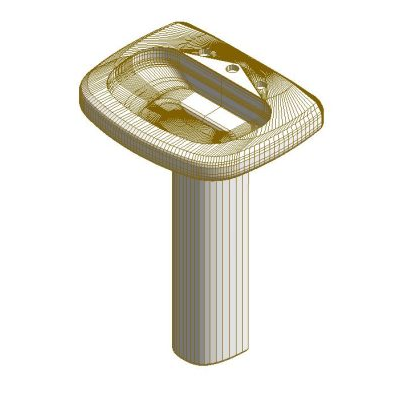 Lavabo con pie