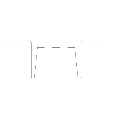 Perfil Ventilado en Corte 2D