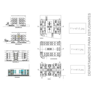 Departamentos para estudiantes