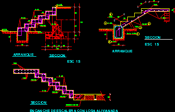 detalhes escadas