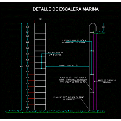 Escalera marina