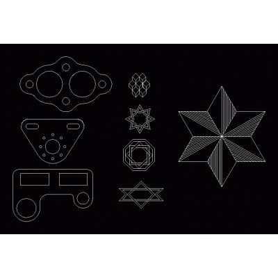 Geometric Figures to Practice in AutoCAD