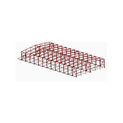 Nave industrial en 3d
