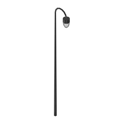 Poste con lampara de iluminacion urbana altura 5 m