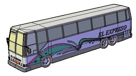 Autobus de voyageurs Prévost 1995