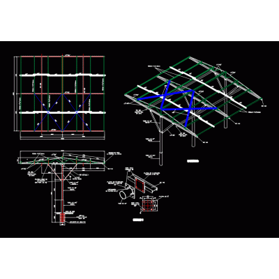 Cobertizo para desmantelar camiones y tractomulas