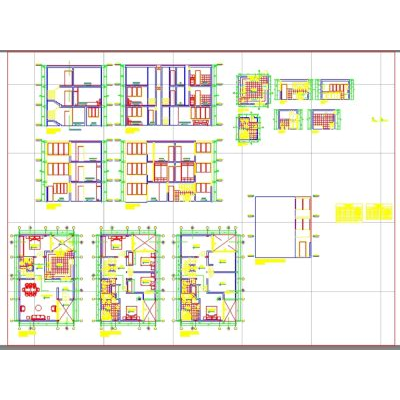 Single-family house with 3 levels