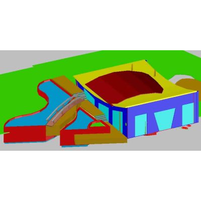 3d piscina