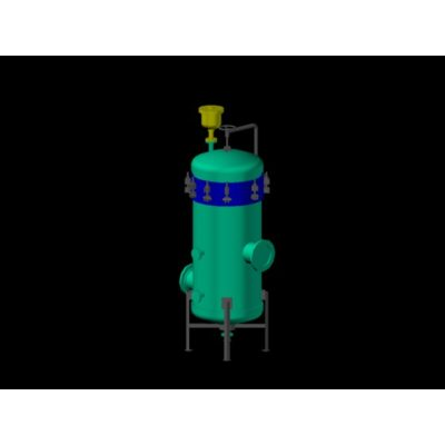 Recipiente a presion 3d