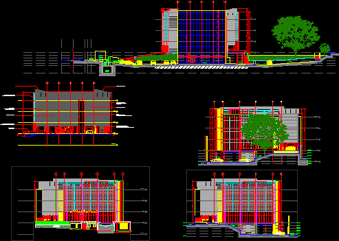 Edifício de escritórios 5 níveis