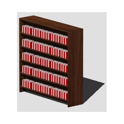 Estanteria de biblioteca