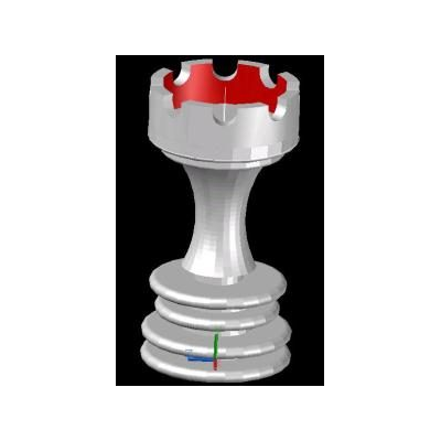 Torre di scacchi 3d