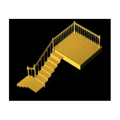 Escalera 3d