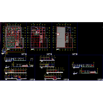 Plano Arquitectonico de Almacen Integral