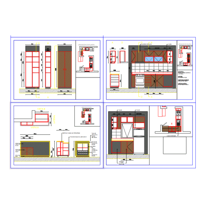 Muebles de cocina y lavadero vivienda
