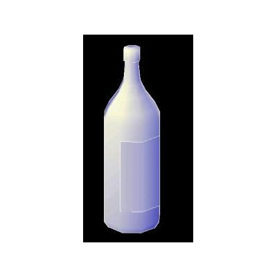 Botella 3d