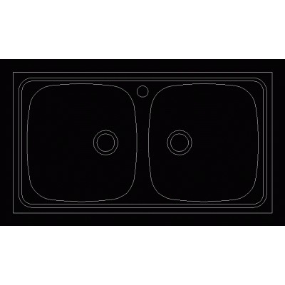 Doble lavabo de cocina