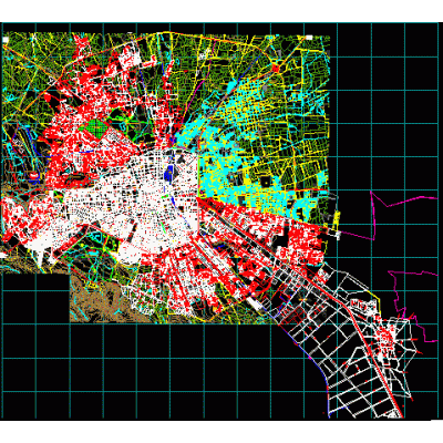 Zona urbana de san luis potosi con soledad de graciano sanchez