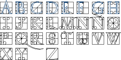 durer alphabet