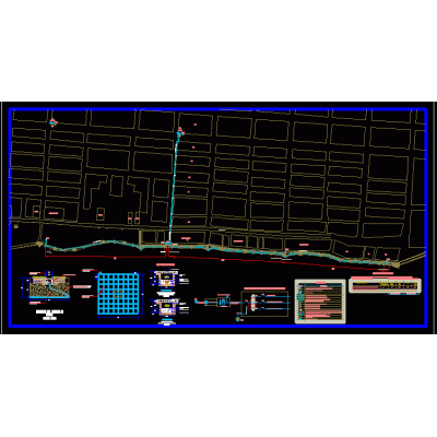 Instalaciones electricas paseo peatonal