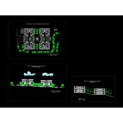 Vivienda multifamiliar interes social estructura bambu