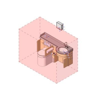 Lavabo - bradley corp - lc2000 - l - pared rfa
