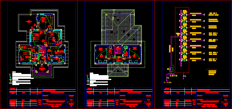 electrical plans of the house