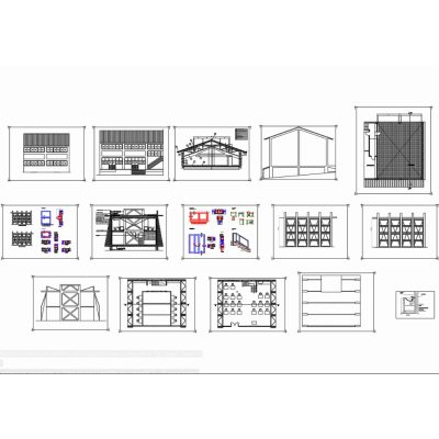 Plano Detallado de Edificio Escolar