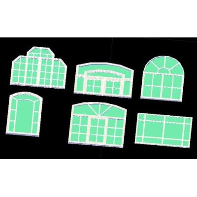 Ventanas 3d plantillas