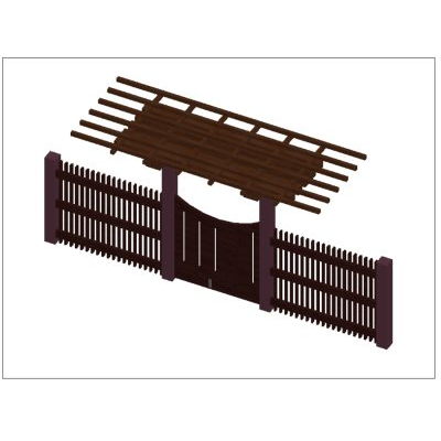 Ingreso de madera 3d