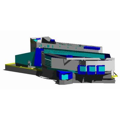 Centro cultural 3d