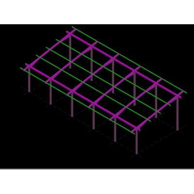 Edificacion Metalica para Deposito Deportivo