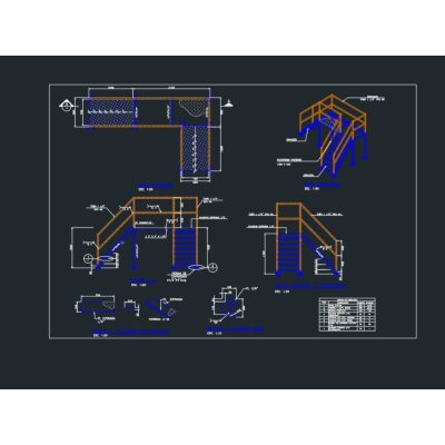 Pasarela área estanca detalle constructivo