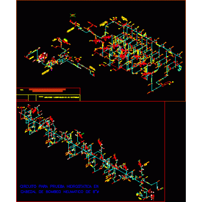 Essai hydrostatique à la tête de pompage