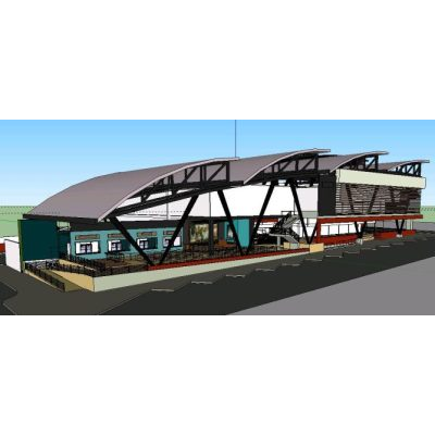 Mercado municipal 3d