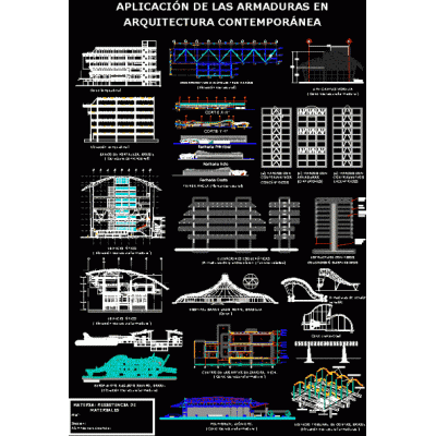 Armatura applicata nell'architettura contemporanea