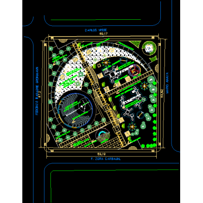 Diseno de plaza