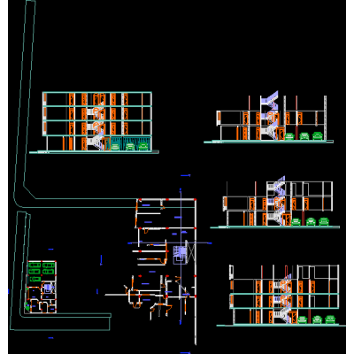 Boceto de Vivienda Multifamiliar