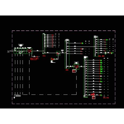 Plano de diagrama para proyecto electrico