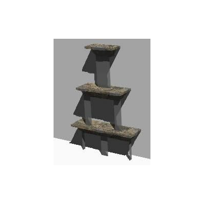 Estanteria Moderna en 3D