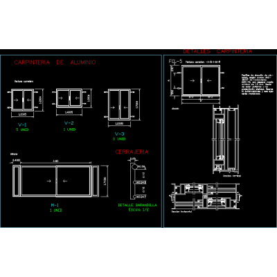 Ventanas de aluminio