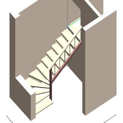 Escalera 3d