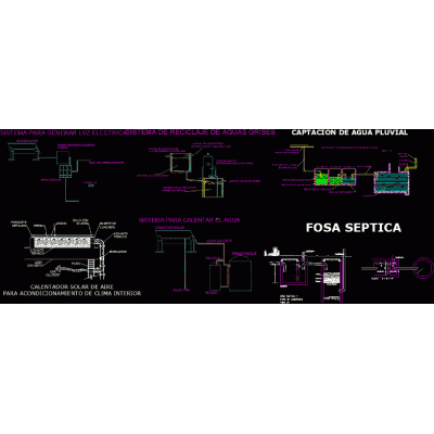 Casa bioclimatica - detalles varios