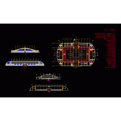 Multiple estadio de juego