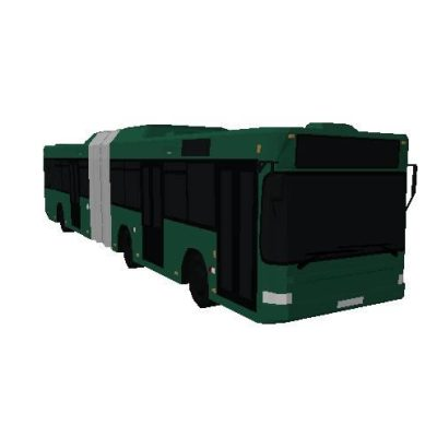 Bus articulado 3d